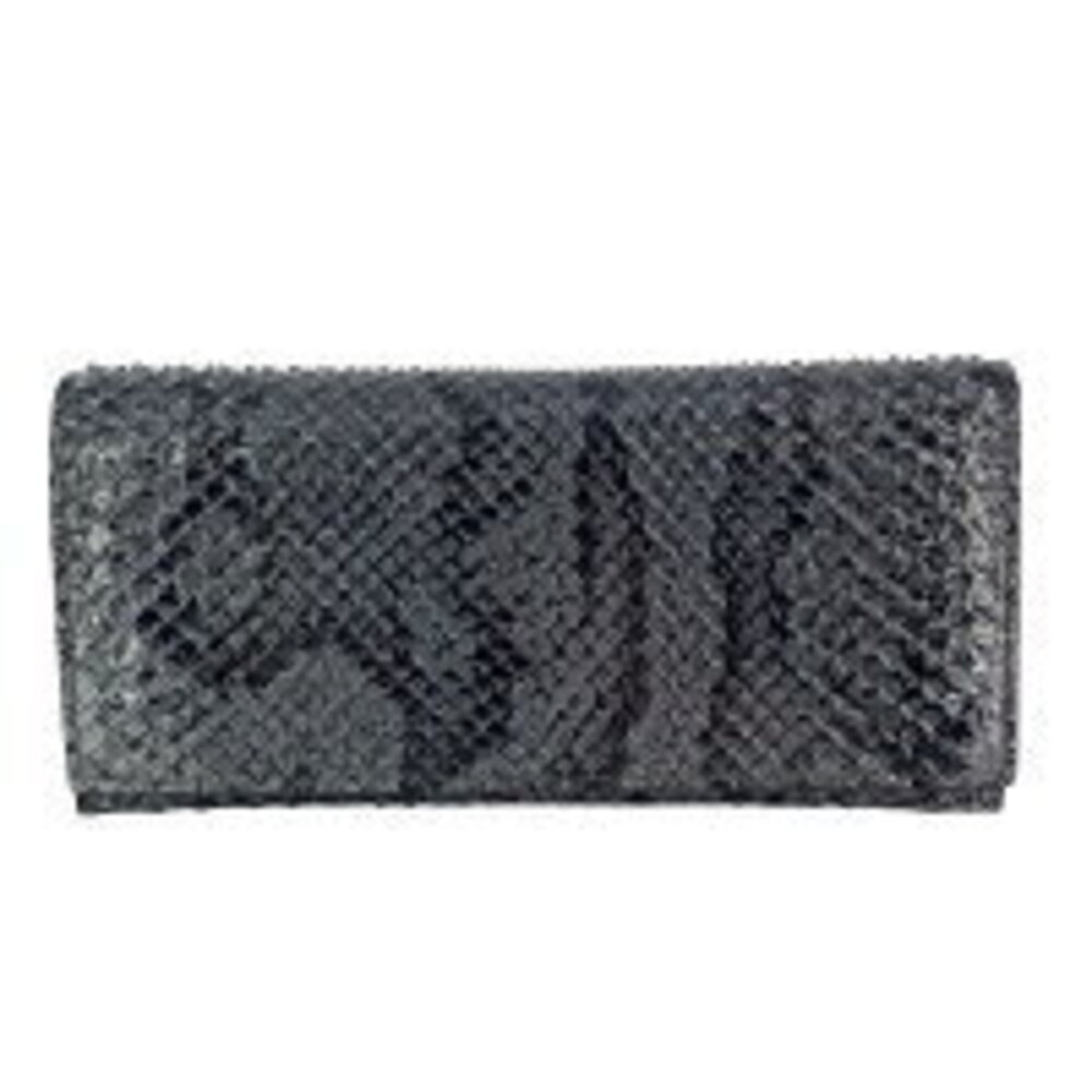 Gucci Python Wallet Gray Long - Picture 1 of 9